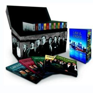 Law and Order: The Complete Series Seasons 1-20 (DVD DELUX BOX SET,104-Disc) USA